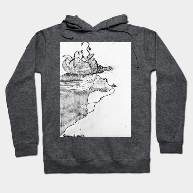 Baby Bird Wild Foster Care Hoodie by AtlanticFossils